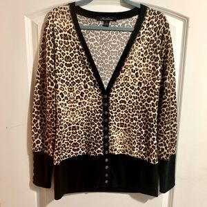 Cheetah Print Sweater